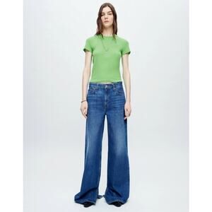 NEW! RE/DONE Size 26 Low Rider Loose Crystal Bay Fade $395 msrp Jeans G18-7